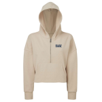 Women’s Alice CROPPED 1/2 ZIP HOODED SWEATSHIRT