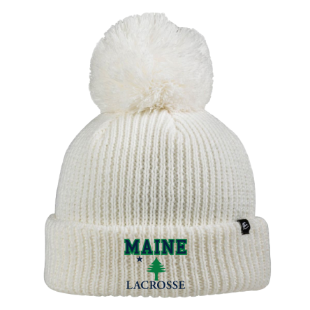 Ivory Pom Beanie