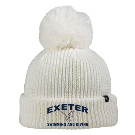 Ivory Pom Beanie