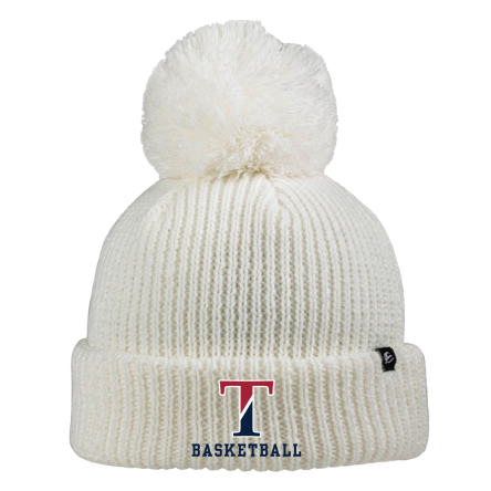Ivory Pom Beanie