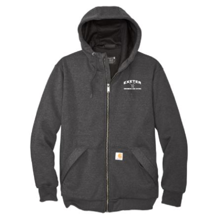 CARHARTT® Midweight Thermal-Lined Carbon Full-Zip SWEATSHIRT