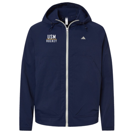 ADIDAS Utility DWR Full Zip NAVY Jacket