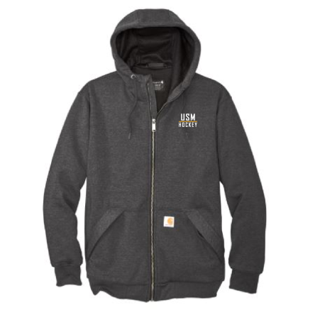CARHARTT® Midweight Thermal-Lined Carbon Full-Zip SWEATSHIRT