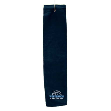 NAVY Deluxe Golf Towel with Hook