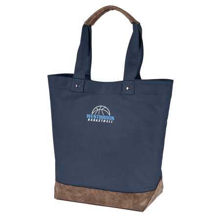 NAVY Canvas Resort Tote