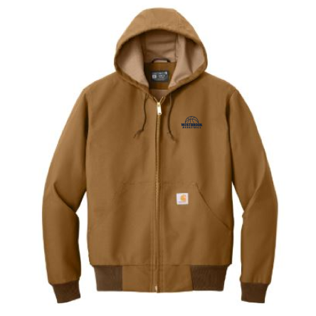 CARHARTT® Thermal-Lined Carhartt Brown Duck JACKET