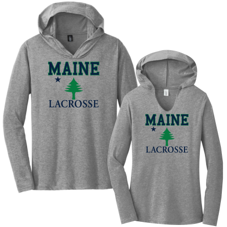 Tri-Blend Long Sleeve HOODED Tee