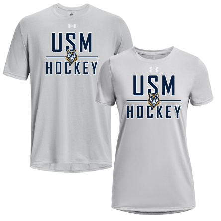 Under Armour Mod Grey SHORT Sleeve TECH Tee