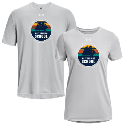 Under Armour Mod Grey SHORT Sleeve TECH Tee