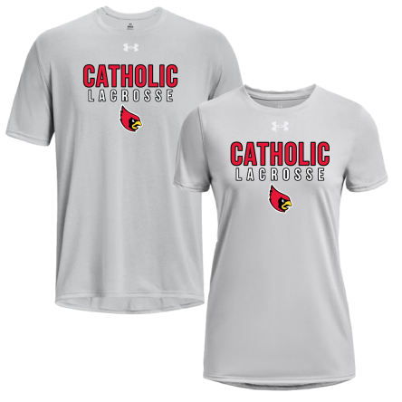 Under Armour Mod Grey SHORT Sleeve TECH Tee