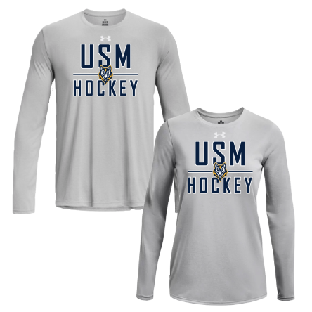 Under Armour Mod Grey LONG Sleeve TECH Tee