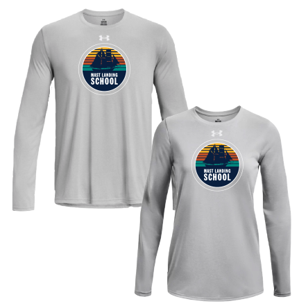 Under Armour Mod Grey LONG Sleeve TECH Tee