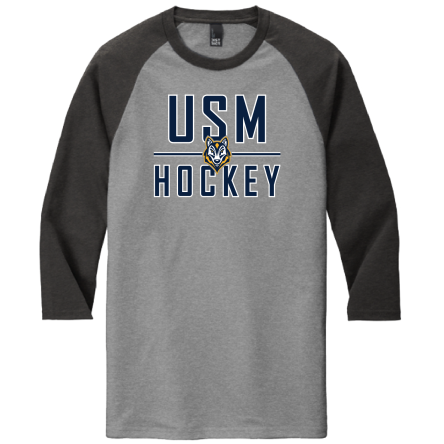 Tri-Blend 3/4 Sleeve BASEBALL Tee