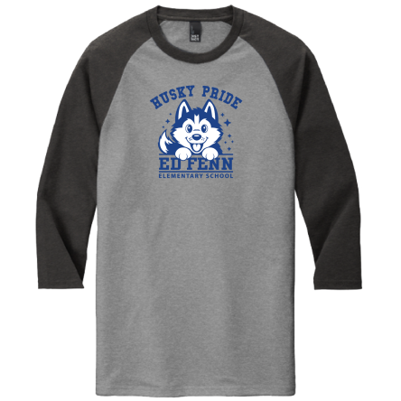 Tri-Blend 3/4 Sleeve BASEBALL Tee