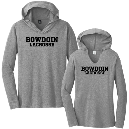 Tri-Blend Long Sleeve HOODED Tee