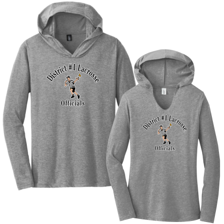 Tri-Blend Long Sleeve HOODED Tee