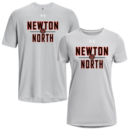 Under Armour Mod Grey SHORT Sleeve TECH Tee