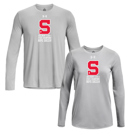 Under Armour Mod Grey LONG Sleeve TECH Tee