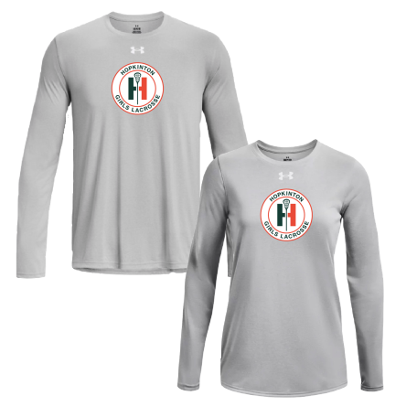 Under Armour Mod Grey LONG Sleeve TECH Tee