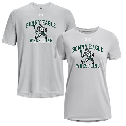 Under Armour Mod Grey SHORT Sleeve TECH Tee