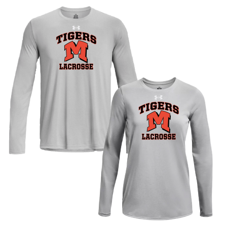 Under Armour Mod Grey LONG Sleeve TECH Tee