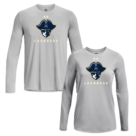 Under Armour Mod Grey LONG Sleeve TECH Tee