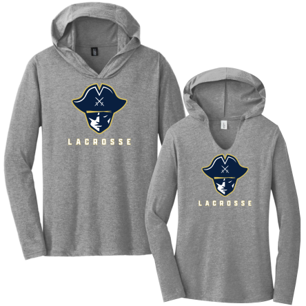 Tri-Blend Long Sleeve HOODED Tee