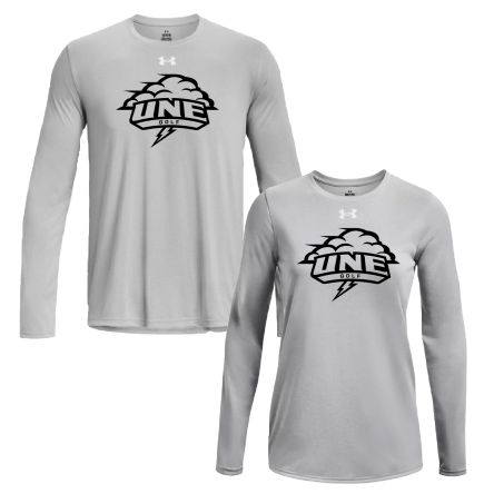 Under Armour Mod Grey LONG Sleeve TECH Tee