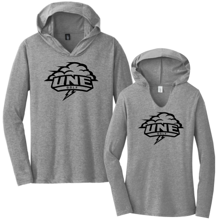 Tri-Blend Long Sleeve HOODED Tee