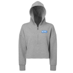 Women’s Alice CROPPED 1/2 ZIP HOODED SWEATSHIRT