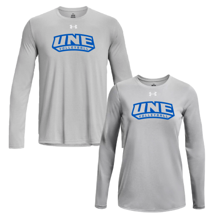 Under Armour Mod Grey LONG Sleeve TECH Tee