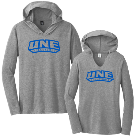 Tri-Blend Long Sleeve HOODED Tee