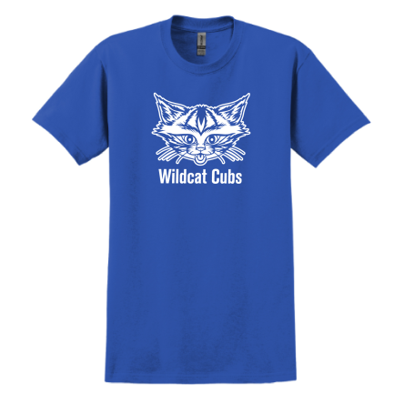 Classic ROYAL BLUE SHORT Sleeve COTTON Tee