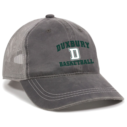 CHARCOAL/GREY Weathered Trucker Cap