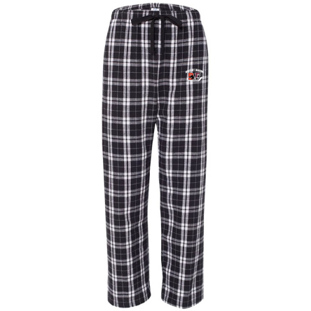 Black and White Flannel Pant