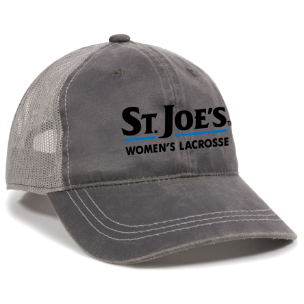 CHARCOAL/GREY Weathered Trucker Cap