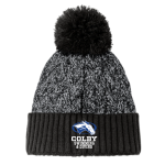 NEW ERA MARLED Knit Pom Beanie