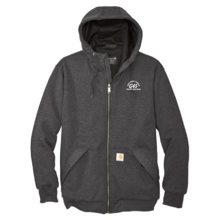 CARHARTT® Midweight Thermal-Lined Carbon Full-Zip SWEATSHIRT