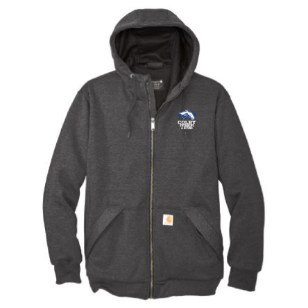 CARHARTT® Midweight Thermal-Lined Carbon Full-Zip SWEATSHIRT