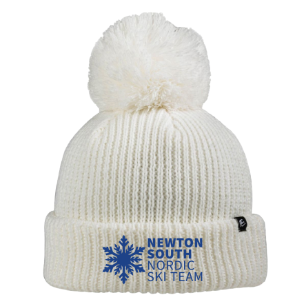 Ivory Pom Beanie