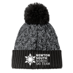 NEW ERA MARLED Knit Pom Beanie