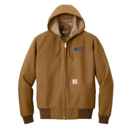 CARHARTT® Thermal-Lined Carhartt Brown Duck JACKET