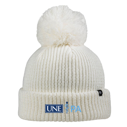 Ivory Pom Beanie