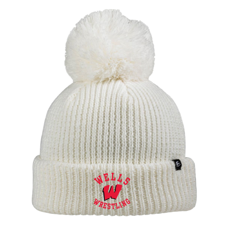 Ivory Pom Beanie