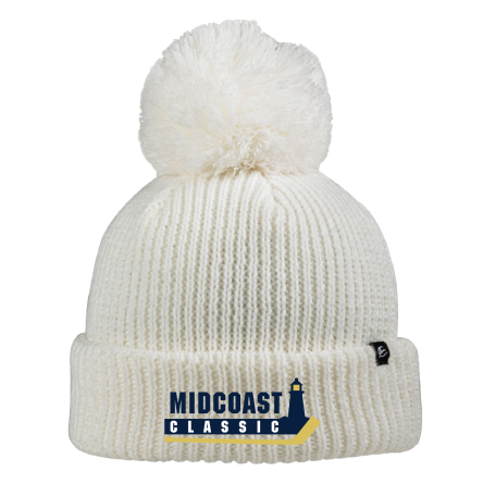 Ivory Pom Beanie