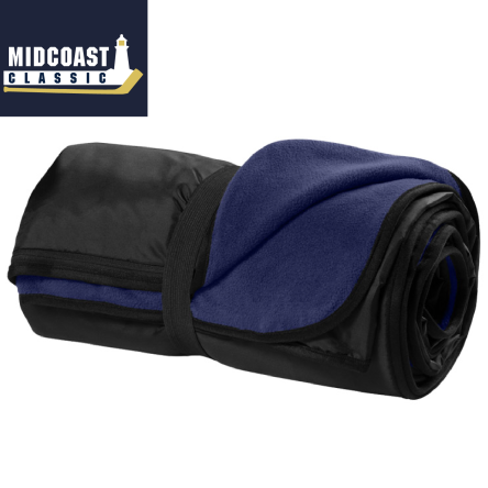 Classic NAVY Fleece Travel Blanket