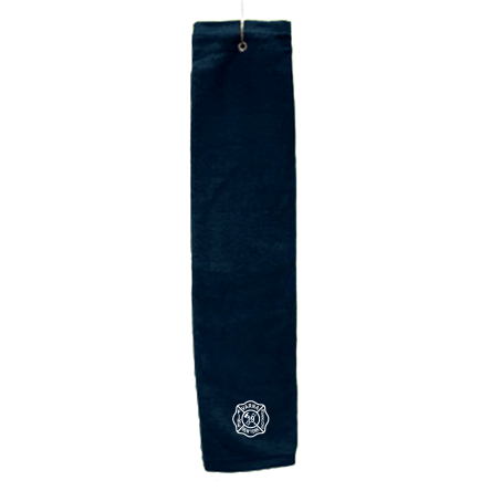 NAVY Deluxe Golf Towel with Hook