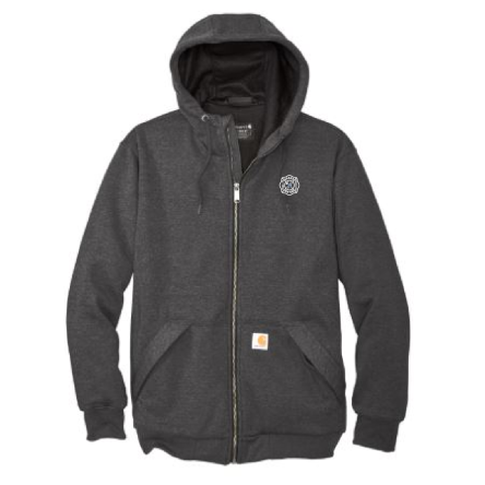 CARHARTT® Midweight Thermal-Lined Carbon Full-Zip SWEATSHIRT