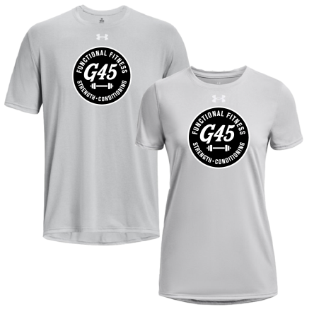 Under Armour Mod Grey SHORT Sleeve TECH Tee