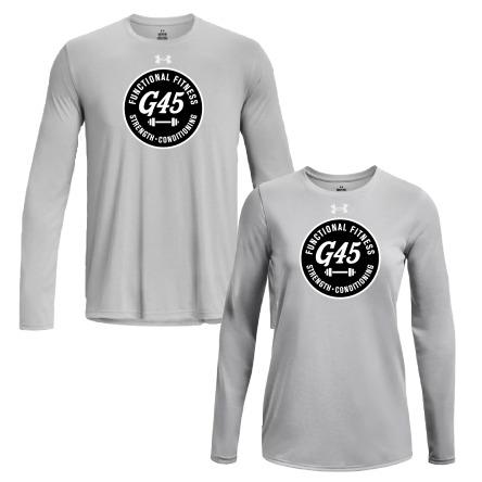 Under Armour Mod Grey LONG Sleeve TECH Tee